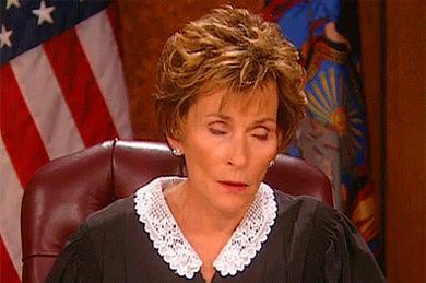 Judge Judy Reaction GIF - Find & Share on GIPHY