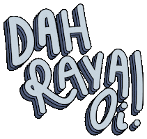 Syawal Sticker by 160Works