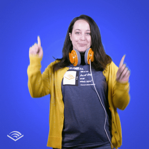 Happy Oh Yeah GIF by Audible