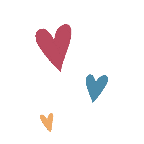Love It Hearts Sticker by Rachel Winkle