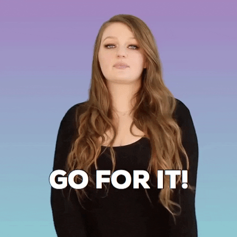 You Can Do It Nod GIF by Kathryn Dean - Find & Share on GIPHY