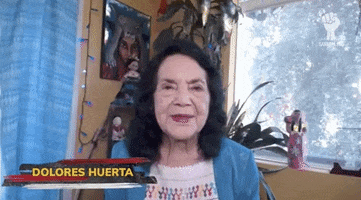 Dolores Huerta 19Th Amendment GIF by INTO ACTION