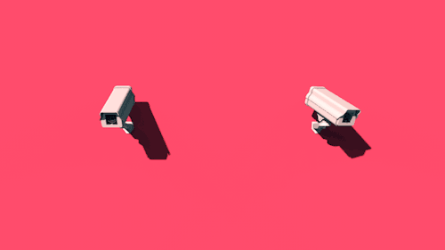 awkward cctv GIF