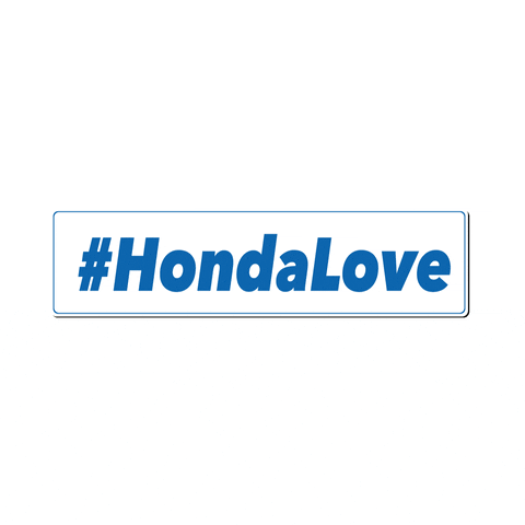 Cars Love GIF by Honda