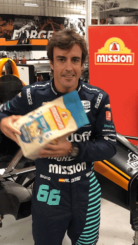 Fernando Alonso Racing GIF by Mission Foods 