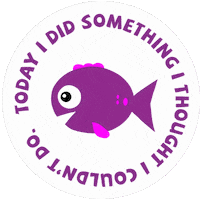 Sticker Fish Sticker by Swimmattix Swim School