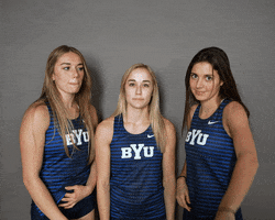 Celebration Point GIF by BYU Cougars