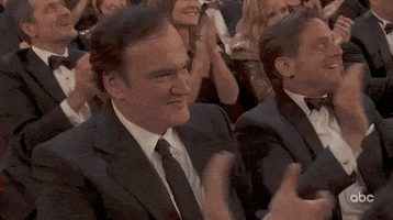 Quentin Tarantino Clapping GIF by The Academy Awards