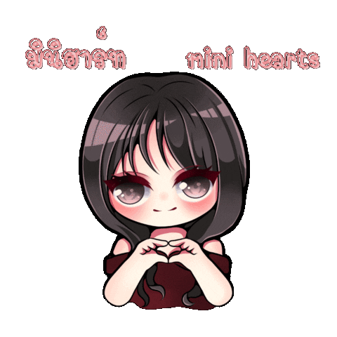 Miniheart Sticker