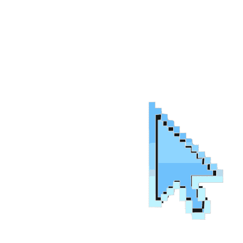 Pixel Click Sticker
