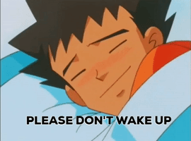Pokemon Stay Asleep GIF