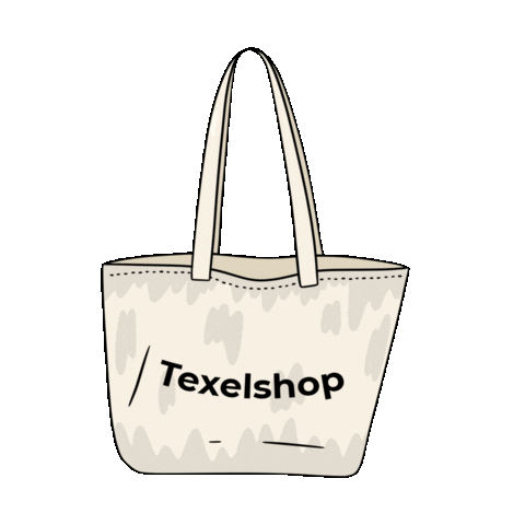 Shop Shopping Bag Sticker by VVV Texel