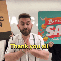 Thank You GIF by MAGIC JOHN