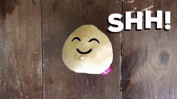 hush shut up GIF by Big Potato Games