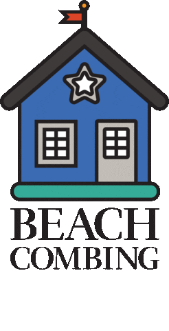Beach House Sticker by Beachcombing Magazine