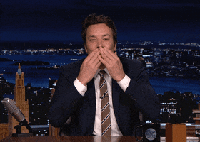 Jimmy Fallon Kiss GIF by The Tonight Show Starring Jimmy Fallon