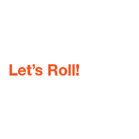 Lets Roll Sticker by Wheaton College