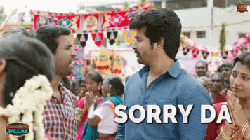 Sorry Sivakarthikeyan GIF by Sun Pictures