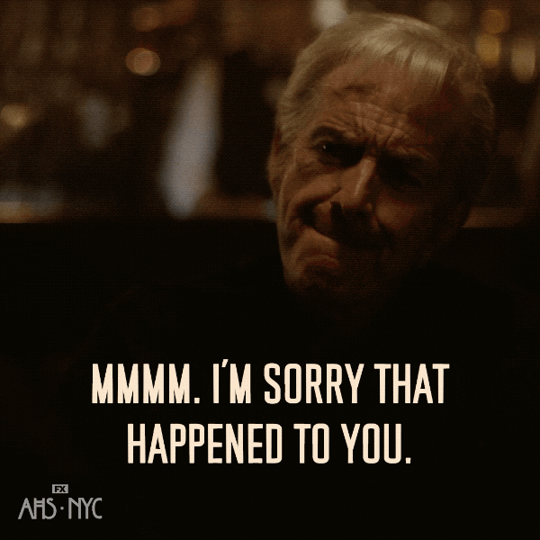 Sorry American Horror Story GIF by AHS