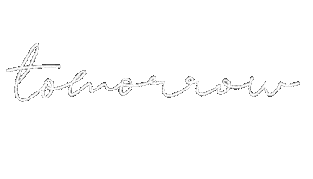 Tomorrow Sticker by mahoniemoni