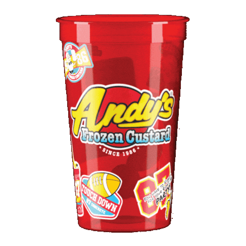Kansas City Chiefs Sticker by Andy's Frozen Custard
