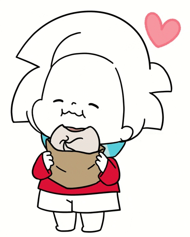 Nom Nom Love GIF by Ai and Aiko
