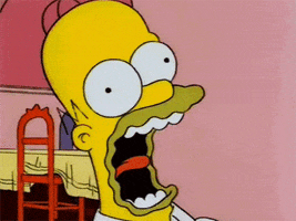 Falls Homer Simpson GIF
