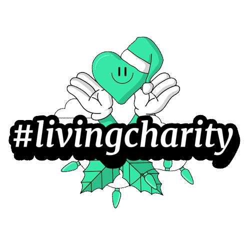 Living Charity Sticker by LIVING CONCEPT