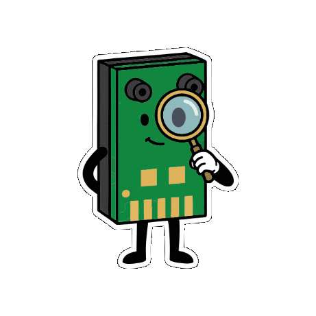 Search Finding Sticker by Wuerth Elektronik Group