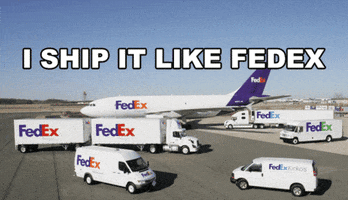 Ship It Fed Ex GIF