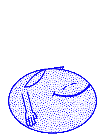 Happy Orange Sticker