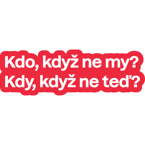 Sticker by Díky, že můžem