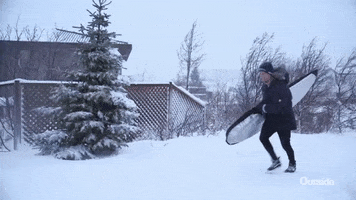 That Way Snow GIF by Outside TV