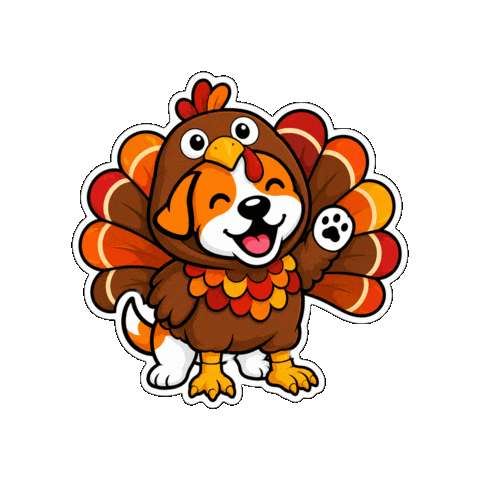Thanksgiving Sticker by Lero Lero