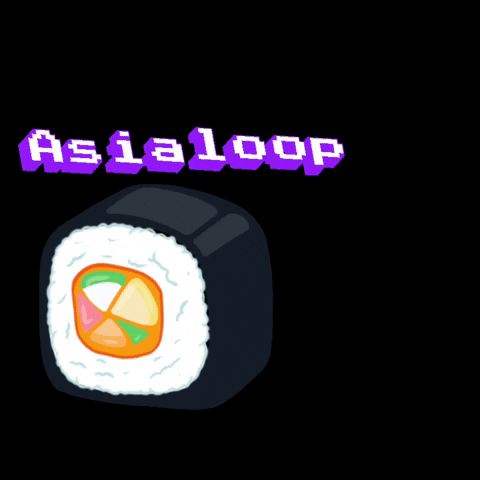 Asialoop sushi loopy asialoop GIF