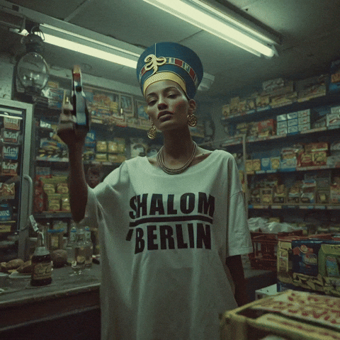 Späti Nofretete GIF by shalom.berlin