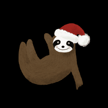 papirovamamaspk christmas czech sloth vanoce GIF
