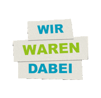 Wir Waren Dabei Sticker by VdZ e.V.