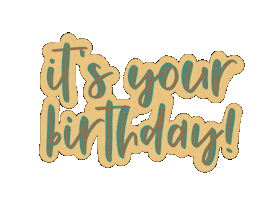 Party Birthday Sticker