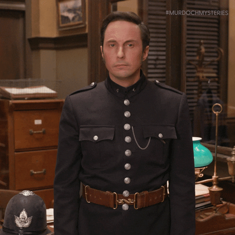 What The Reaction GIF by Murdoch Mysteries