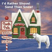 North Pole Christmas GIF