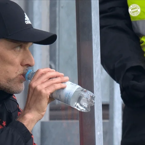 Bundesliga Drinking GIF