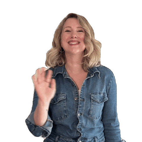 Hoi Hallo Sticker by Anne Ermens