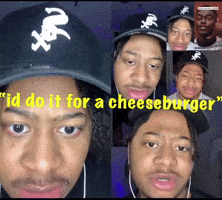 Cheeseburger Leek GIF