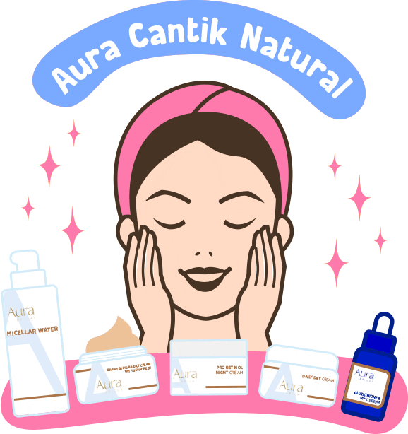 aura bright Sticker
