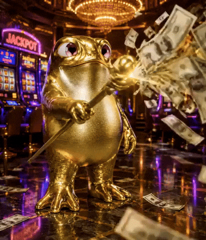 Money Good Luck GIF by Ape Church