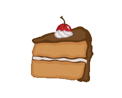 Cake Sticker by calioo
