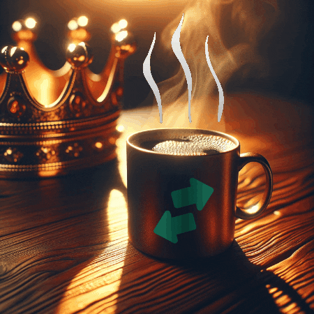 Good Morning Coffee GIF by KoinDX