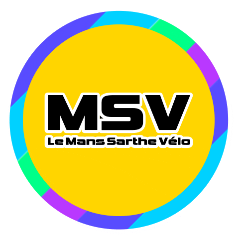 Msv72 Sticker by Le Mans Sarthe Velo