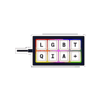 Pride Keyboard Sticker by Codecademy